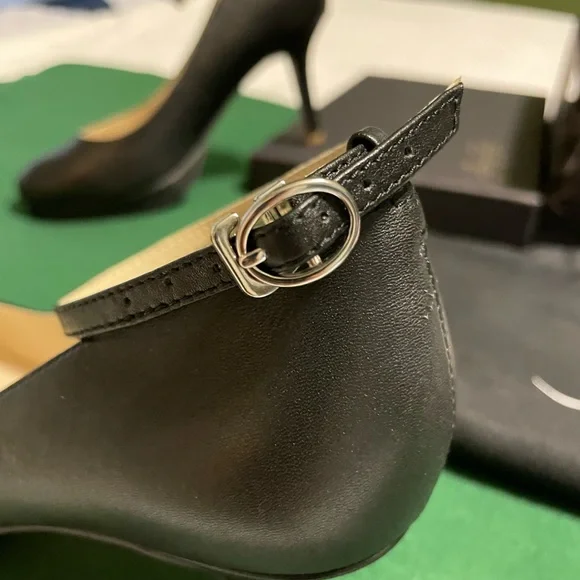 Shoes of Prey Leather Ankle Strap Heel - Picture 4 of 6